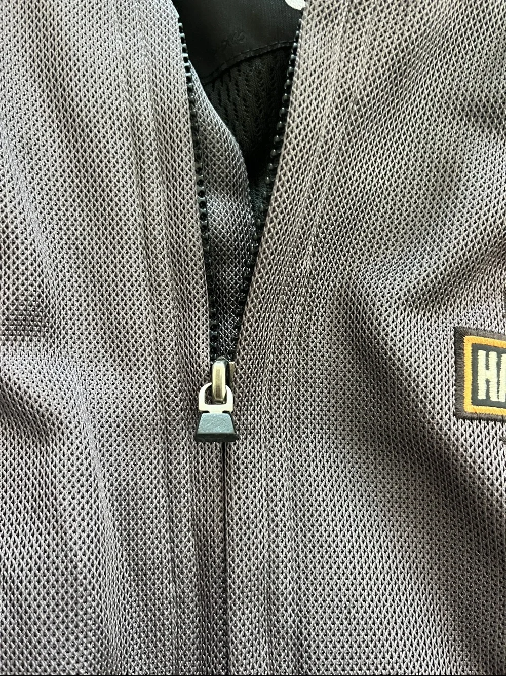 Harley-Davidson Gray and Black Riding Jacket Size Large